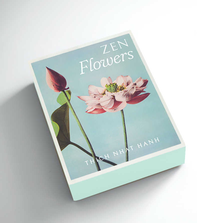 Thich Nhat Hanh Zen Flowers Note Cards
